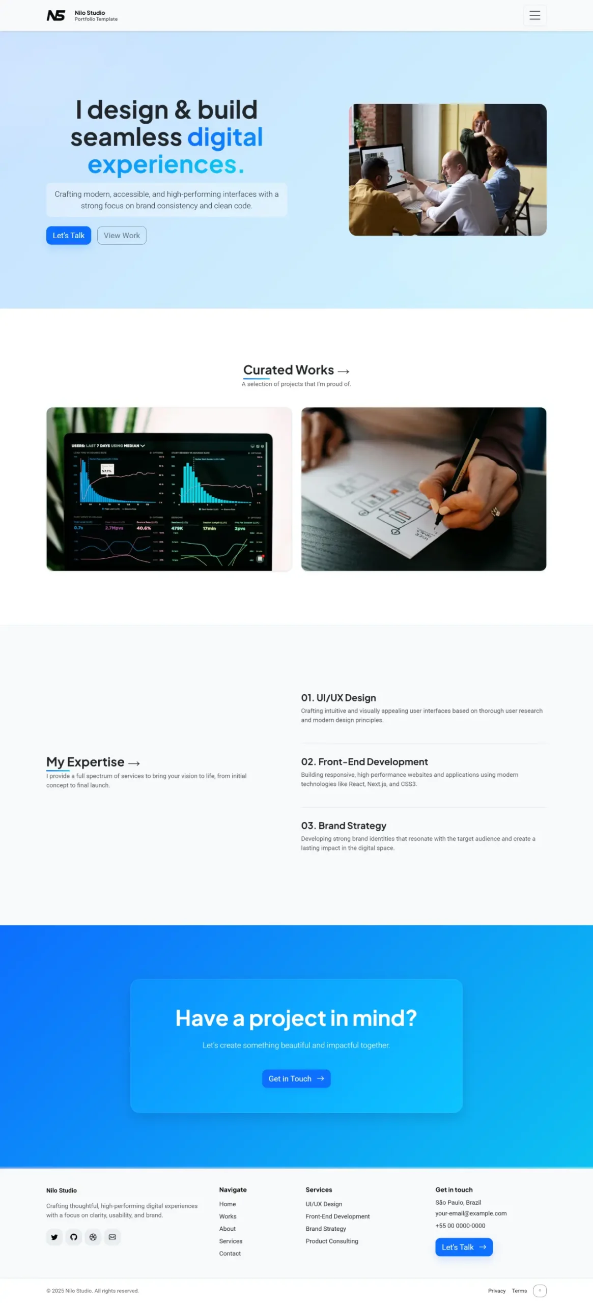 Screenshot for Nilo Studio